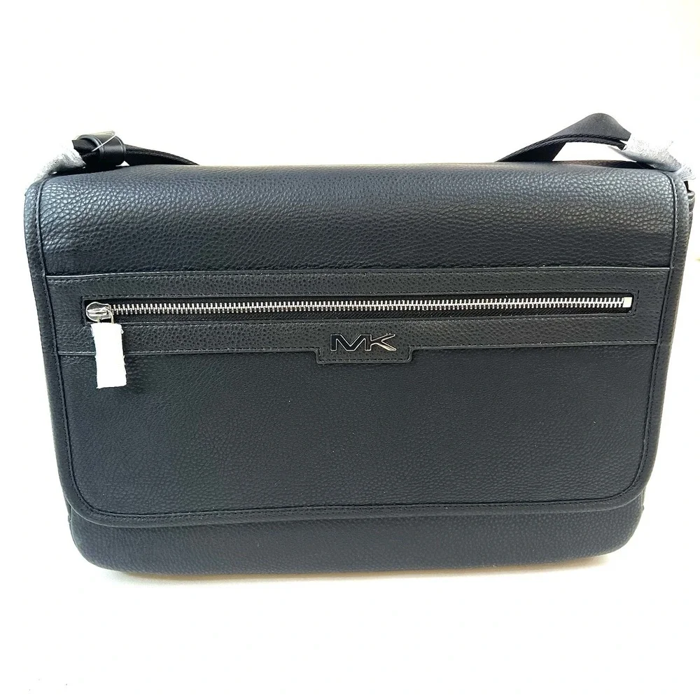 Michael Kors Men's Malone Messenger/Laptop Bag Black